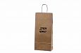 kraft paper bag for 1 bottle with logo | Galleri-Paper Bags for 1 bottle durable kraft paper bag f