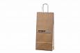 durable paper bag for 1 bottle with logo | Galleri-Paper Bags for 1 bottle durable kraft paper bag