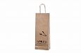 durable paper bags for 1 bottle with personal print | Galleri-Paper Bags for 1 bottle kraft paper 