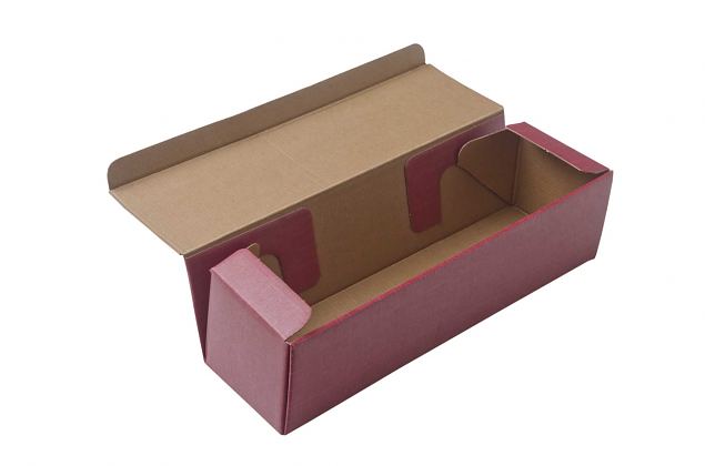durable corrugated cardboard box with logo print 