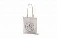 natural color organic cotton bags with personal logo print | Galleri-Natural color cotton bags dur