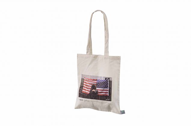 durable and natural color cotton bags with logo 