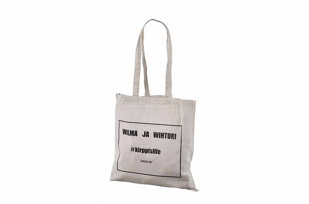 durable and natural color cotton bag with personal logo 