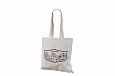 natural color cotton bag with personal logo print | Galleri-Natural color cotton bags durable and