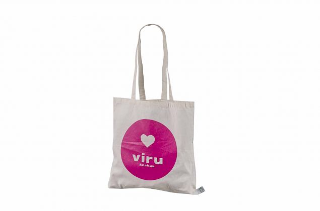 durable and natural color cotton bags with logo print 