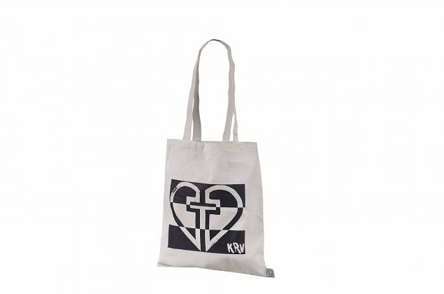 durable and natural color organic cotton bags with logo 