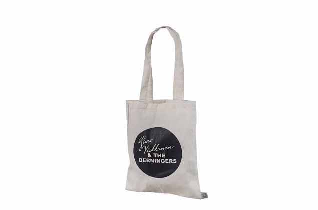 durable and natural color organic cotton bag with logo 