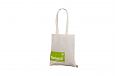 durable and natural color organic cotton bag with logo | Galleri-Natural color cotton bags durable