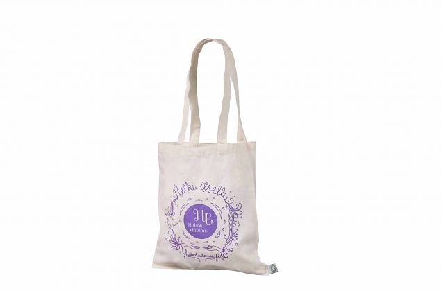 durable and natural color organic cotton bags with personal logo print 