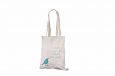natural color organic cotton bag with print | Galleri-Natural color cotton bags nice looking natur
