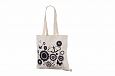 durable and natural color organic cotton bag with personal l.. | Galleri-Natural color cotton bags
