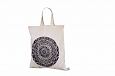natural color organic cotton bag with personal logo print | Galleri-Natural color cotton bags nat