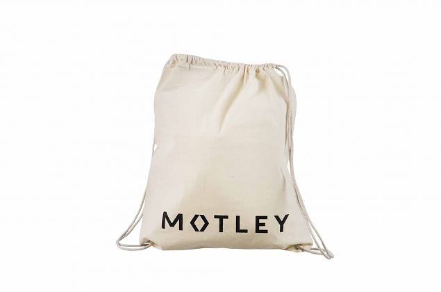 puuvillasest riidest seljakott tr�kiga. 