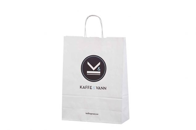 Kaupluse logoga paberkotid saab kliendi ostetud kaubad soliidselt ra pakkida ning ostetud rivad 