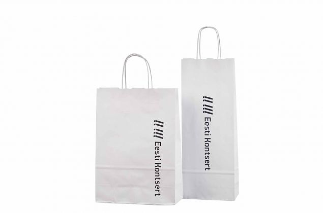 Meie poolt pakutavad paberkotid on erinevate suurustes ja v�rvidega. V�imalik on teha nii, et sama