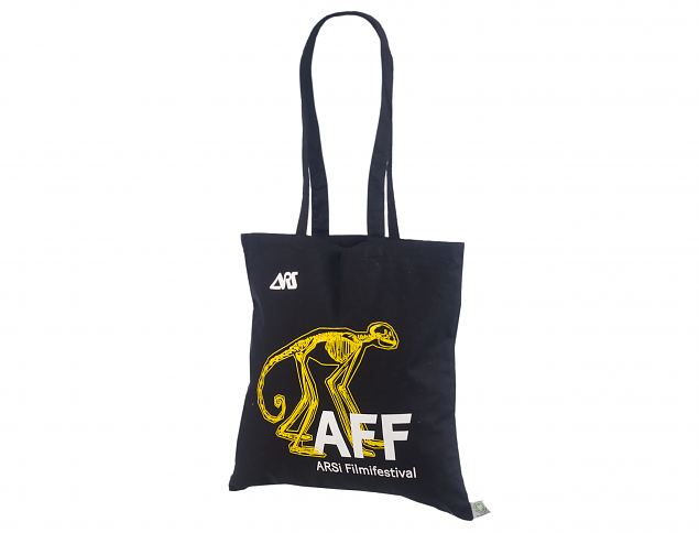 Holdbare og st�rke sort organisk bomuldspose. Minimumordre p� bestillinger med personligt tryk sta