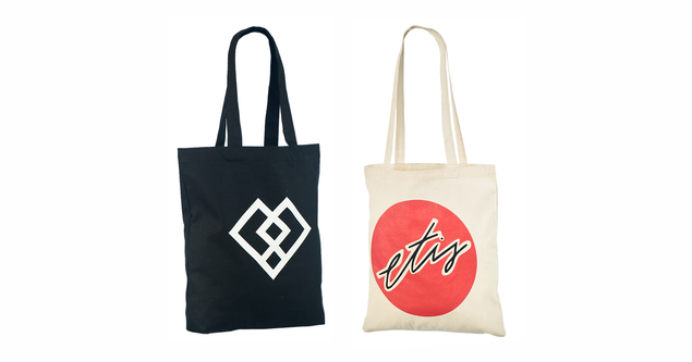 Kest�v�t ja hyv�nn�k�iset kangaskassit. Valitse yksil�llisell� painatuksella tai ilman painatusta