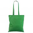 Puuvillane kott, mis valmistatud rohelist värvi 140 gr. kangas Fotogalerii-puuvillane kott