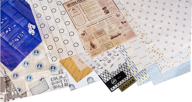 Zīdpapīrs ar personalizētu apdruku