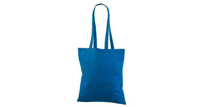 Light blue cloth bag