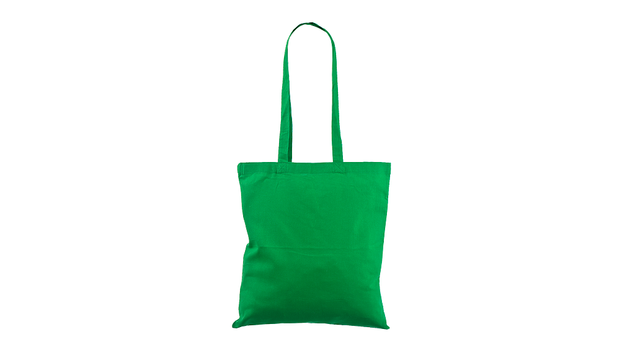 Green cloth bag