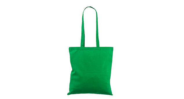 Zaļa auduma maisiņi