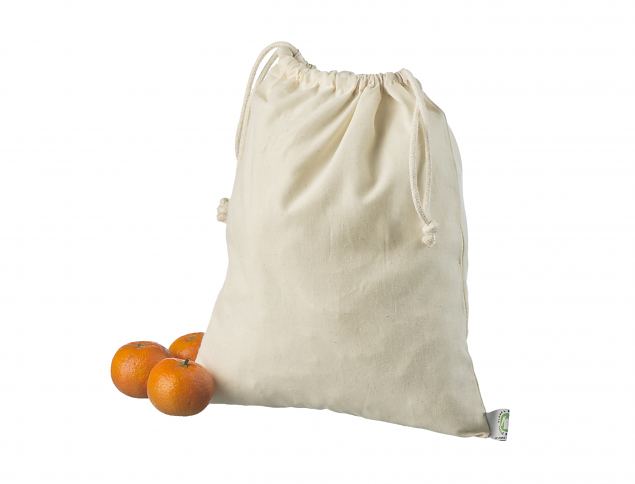 Tекстильные сумки из хлопка со шнуром 25 х 30 см