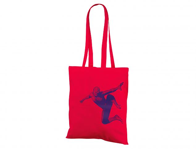 Punast vrvi riidest kotid personaalse trkiga. Trkiga kottidele miinimum kogus alates 50 kotist.