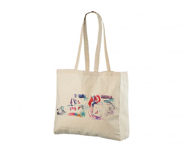 Loodusvalged k�ljevoldiga riidest kotid. Tr�kiga kottide miinumumkogus on 50 kotti. Riidest kotti