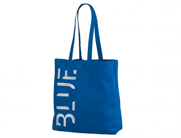 Sinised kljevoldiga riidest kotid. Trkiga kottide miinumumkogus on 50 kotti. Kottidele on vima