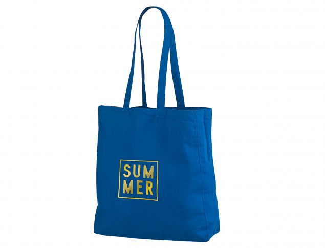 Sinised k�ljevoldiga riidest kotid. Tr�kiga kottide miinumumkogus on 50 kotti. 