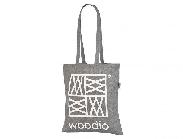 Tyylik�s harmaa kierr�tyspuuvillakassi vahvalla laadulla.Toimitus Suomeen sis�ltyy hintaan. Voida