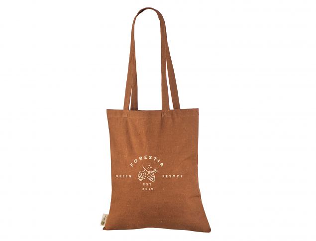 Rooste v�rvi �mbert��deldud puuvillast kotid, millel pikad sangad. Kottidele on v�imalik peale tr�