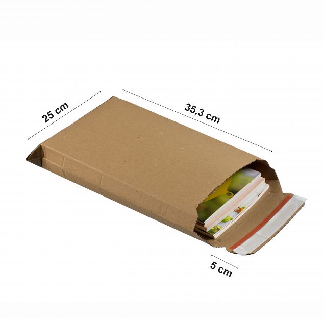 A4_Brown, pruunist lainepapist posti�mbrik