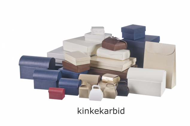 Kinkekarbid on valikus erineva suuruse ja konstruktsiooniga.