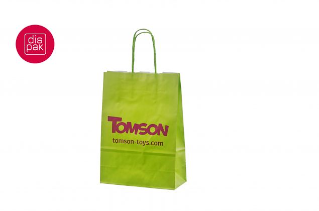 personaalse tr�kiga helerohelised paberkotid 