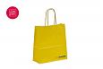 kollane paberkott | Fotogalerii- kollased paberkotid, millele trkitud klientide logod hevrvi tr