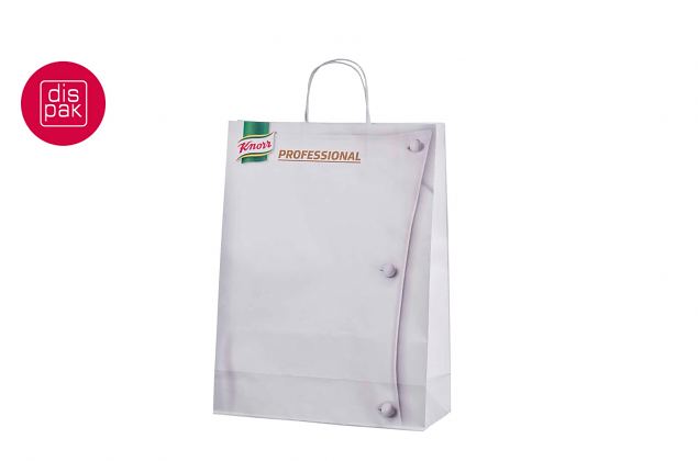 lamineeritud paberist valmistatud eritellimusel paberkott tr�kiga 