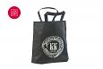 personaalse pealetrkiga mustad non woven kotid | Fotogalerii- mustad riidest kotid klientide logo