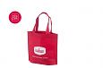 Fotogalerii- punased riidest kotid klientide logodega punane non woven riidest kott 