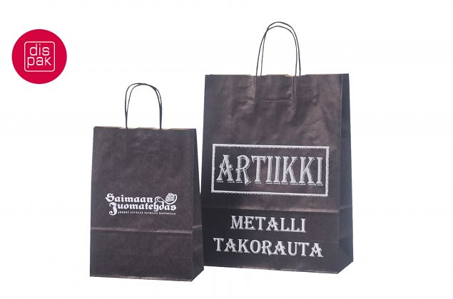 must paberkott tr�kitud logoga 